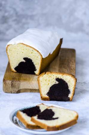 Cake vanille - chocolat de Pâques