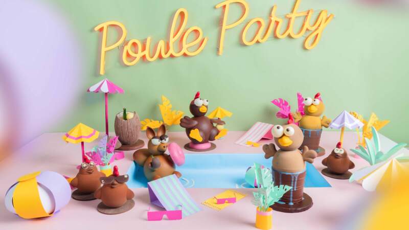 La Poule Party d’Edwart Chocolatier