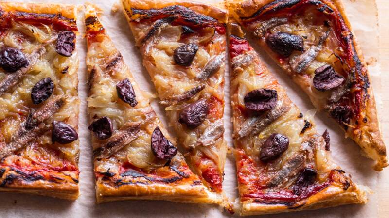Glenn Viel : sa recette originale de la pissaladière avec une pâte à pizza et sans anchois