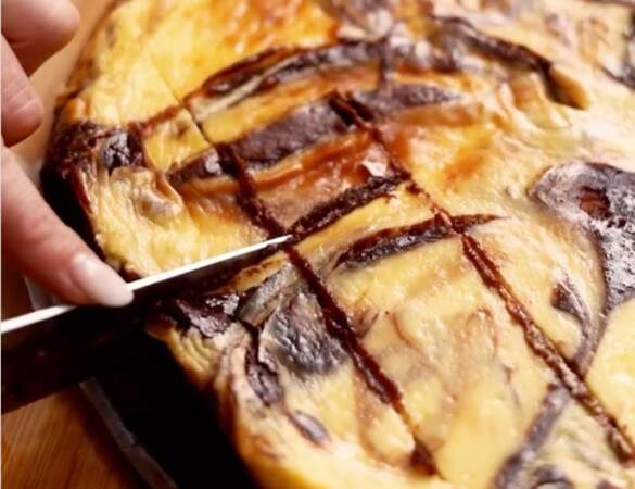 Brownie marbré façon cheesecake : la recette gourmande de Carla, candidate de Top Chef 