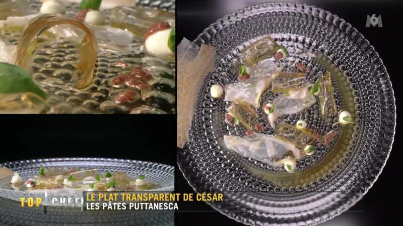César de Top Chef dévoile sa recette des pâtes puttanesca transparentes
