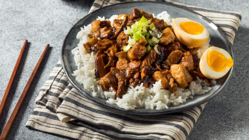 La recette super simple du bowl de riz au porc d'Alexia Duchêne 