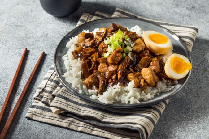 La recette super simple du bowl de riz au porc d'Alexia Duchêne 