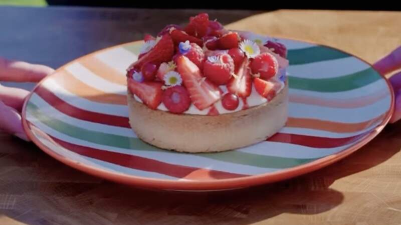 La tarte aux fraises et framboises irrésistible d'un ex Top Chef