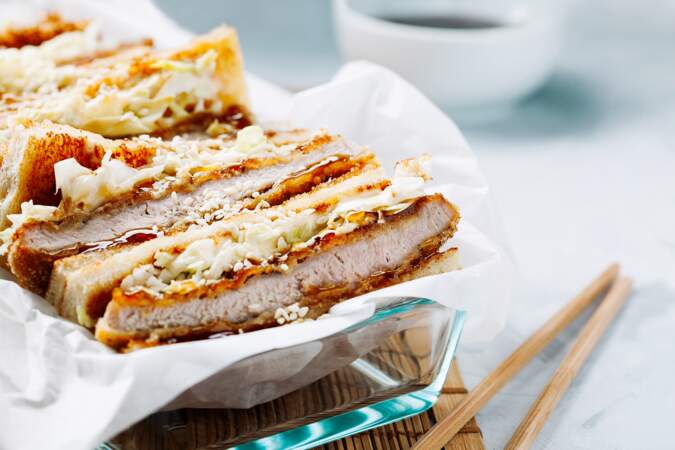 Julien Duboué : sa recette du katsu sando, ce sandwich japonais super tendance